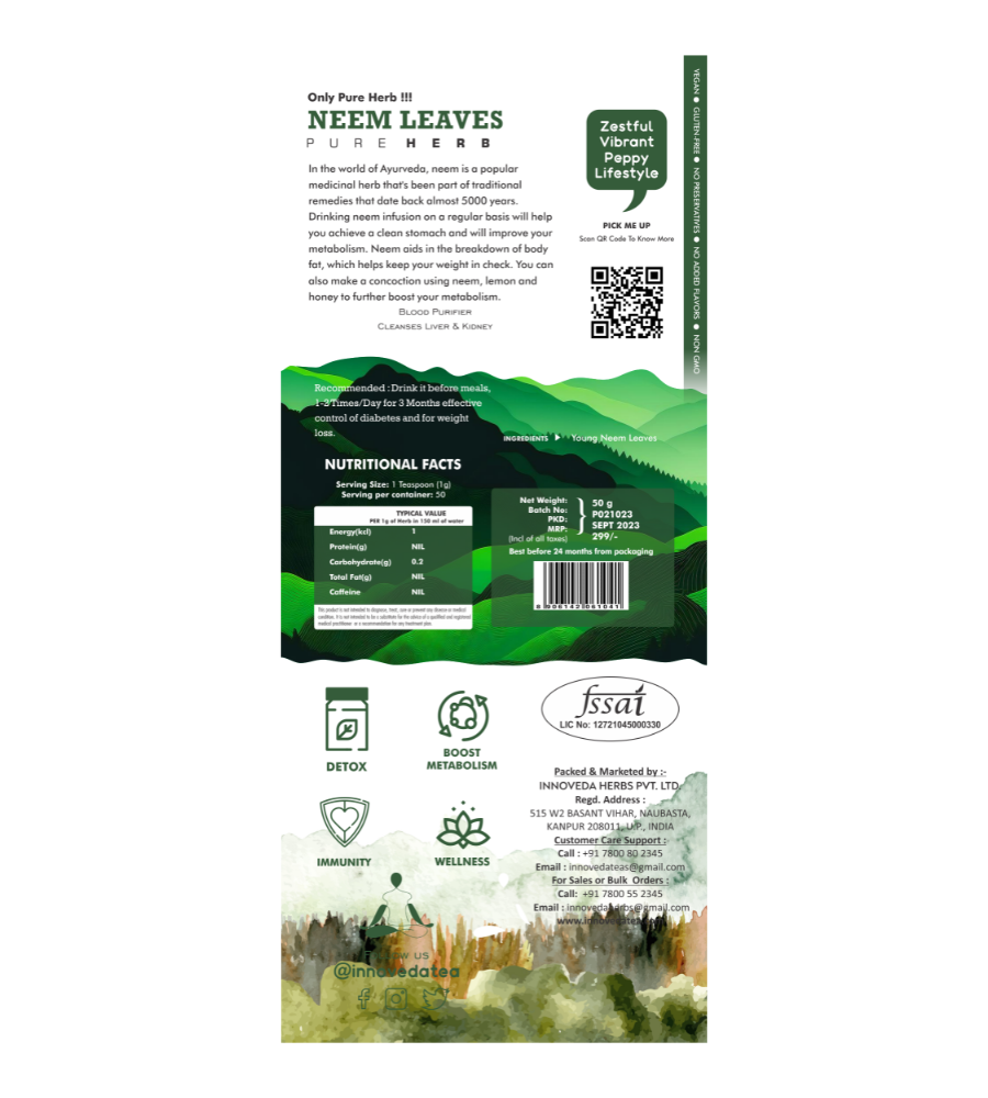 Innoveda Neem Leaf Tea